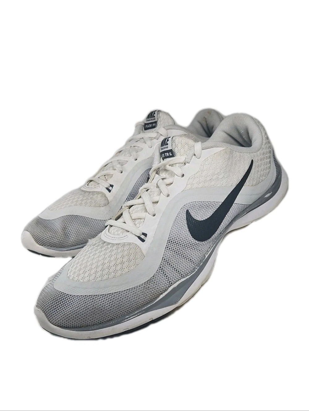 Nike Flex Women Sz:10 Gray 831217 100 Train Run Gym Minimal Y2k(7B